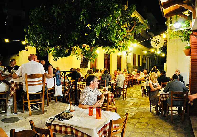 Taverna Alexandros in Skiathos town.