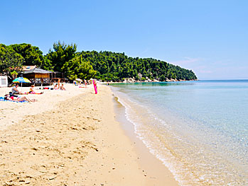 Agia Paraskevi, Kolios and Vromolimnos beaches in Skiathos.