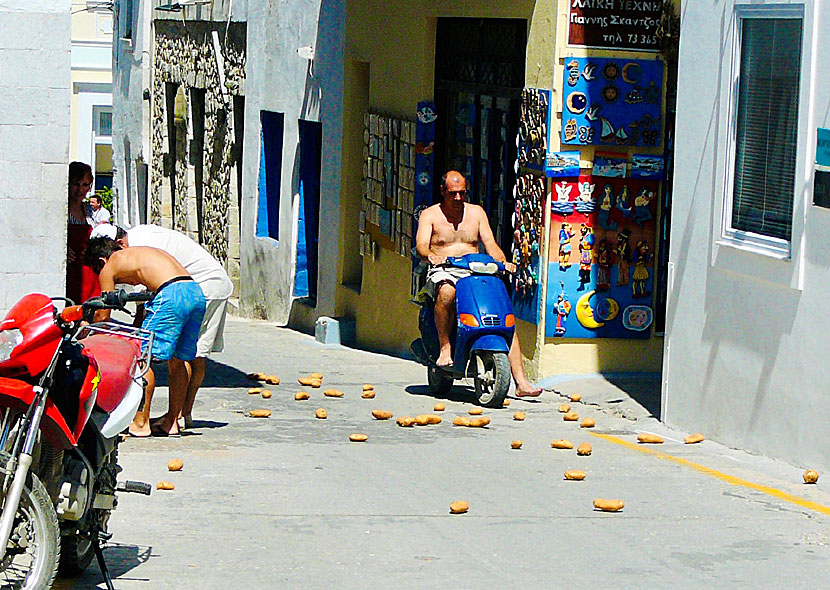 Potatoes from the islands of Spetses and Naxos in Greece.