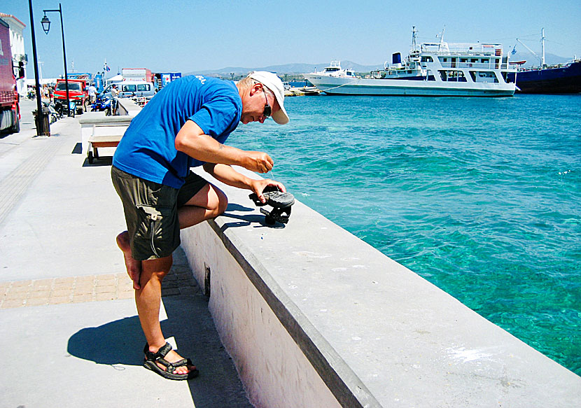 The port of Spetses.