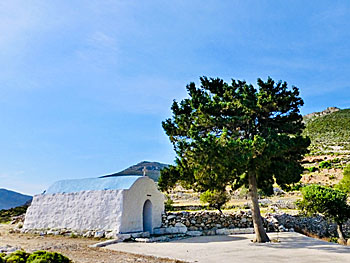 Agios Ioannis church near Livadia on Tilos.