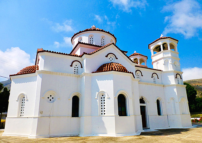 Agios Nikolaos church in Livadia on Tilos.
