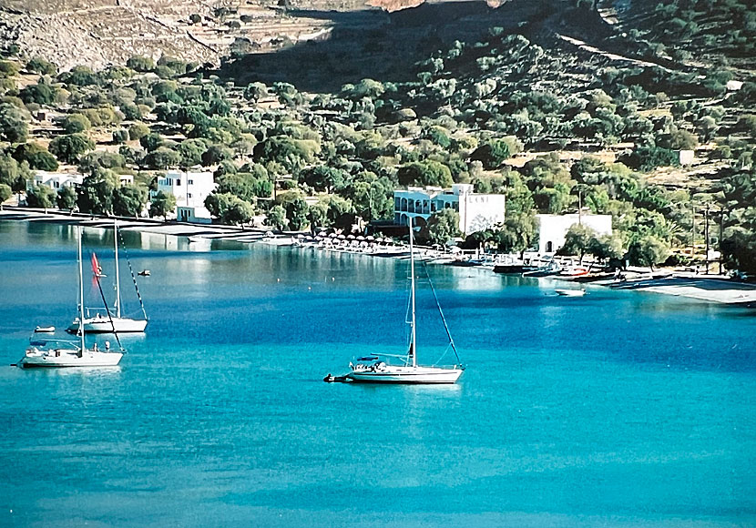 Livadia in 2001 when the beach promenade was not car-free.