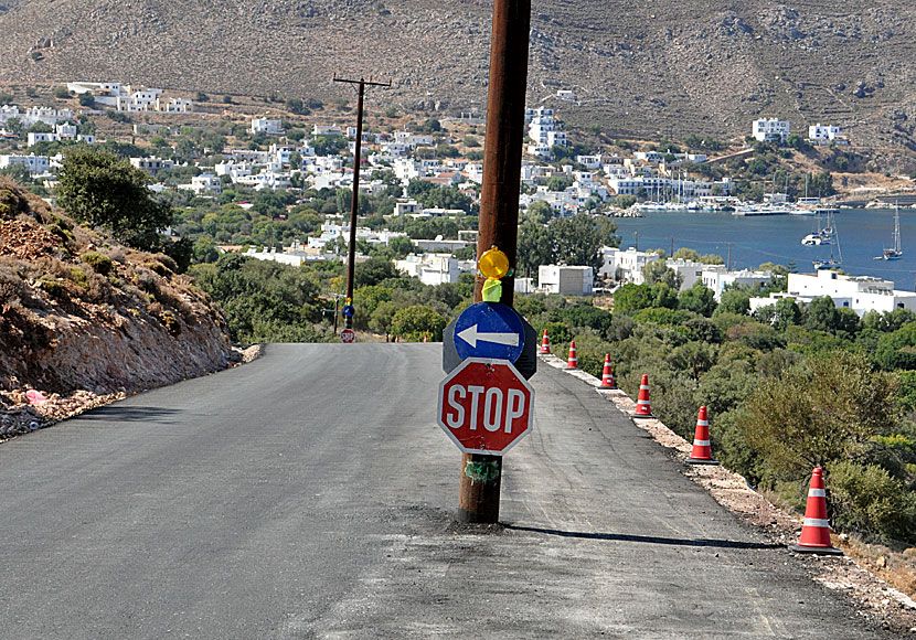 What is it like to drive a car and scooter on Tilos?