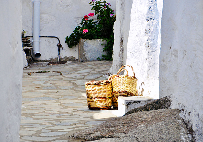 Volax is known throughout Greece for its beautiful baskets.