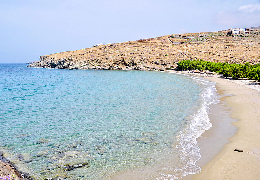 Kalivia beach on Tinos in the Cyclades.