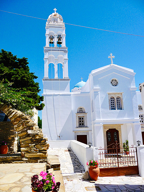 Agia Ekaterina church in Kampos on Tinos.
