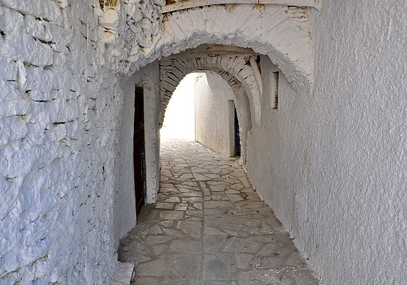 The village of Kampos on Tinos in the Cyclades.