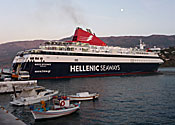 Hellenic Seaways in Greece.