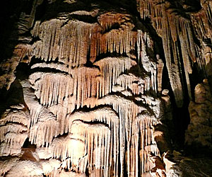 Caves in Greece.