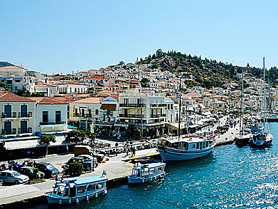 Poros island in Greece.