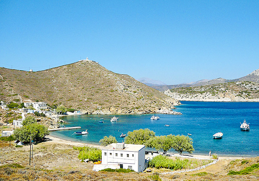 Agios Dimitrios church seen from Keramidou beach.