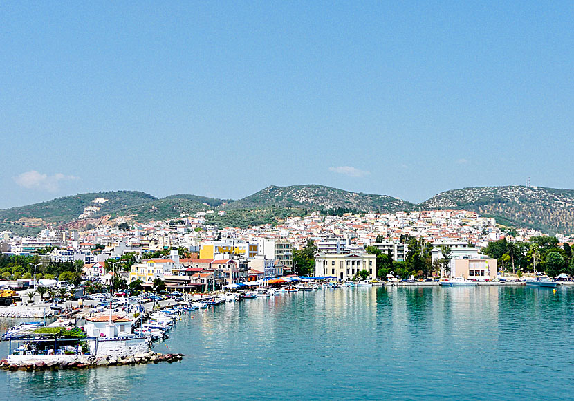 The capital of Lesvos, Mytilini, is full of Greek everyday life and lots of good restaurants.