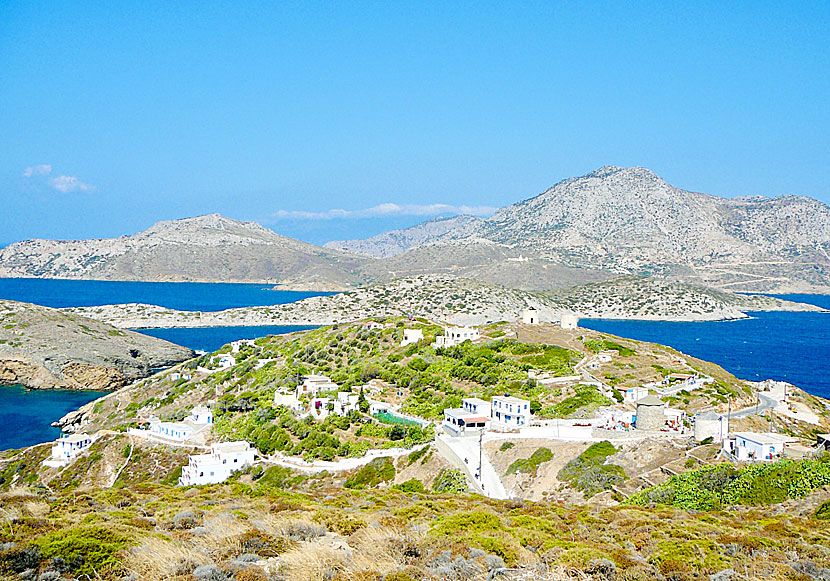 The small unknown island of Thimena opposite Fourni in Greece.