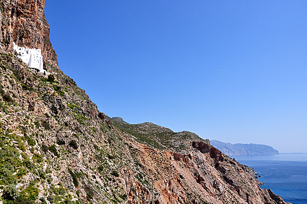 Monastery Chozoviotissa. Amorgos.