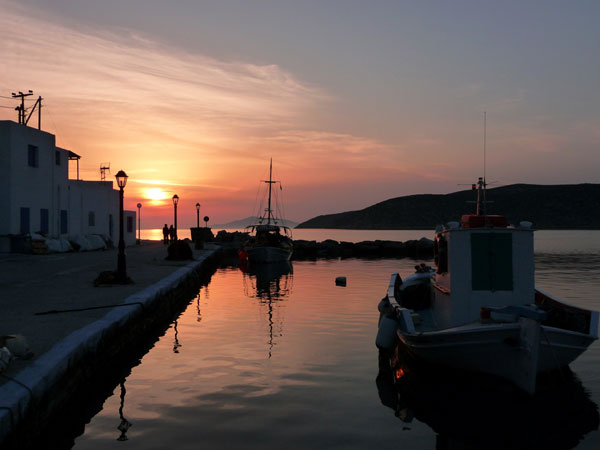 Sunset. Amorgos.