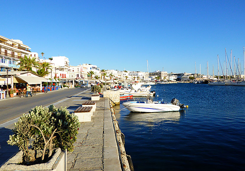 Naxos Town is one of the nicest villages in the Cyclades.