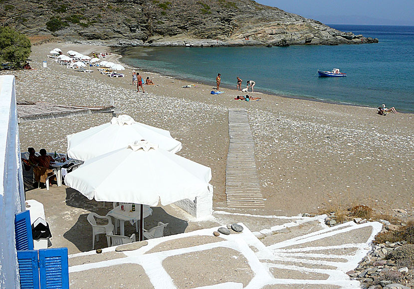 Agios Georgios beach in Sikinos.