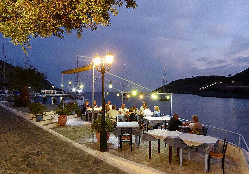 Taverna Glaros in Agios Georgios on Agathonissi.