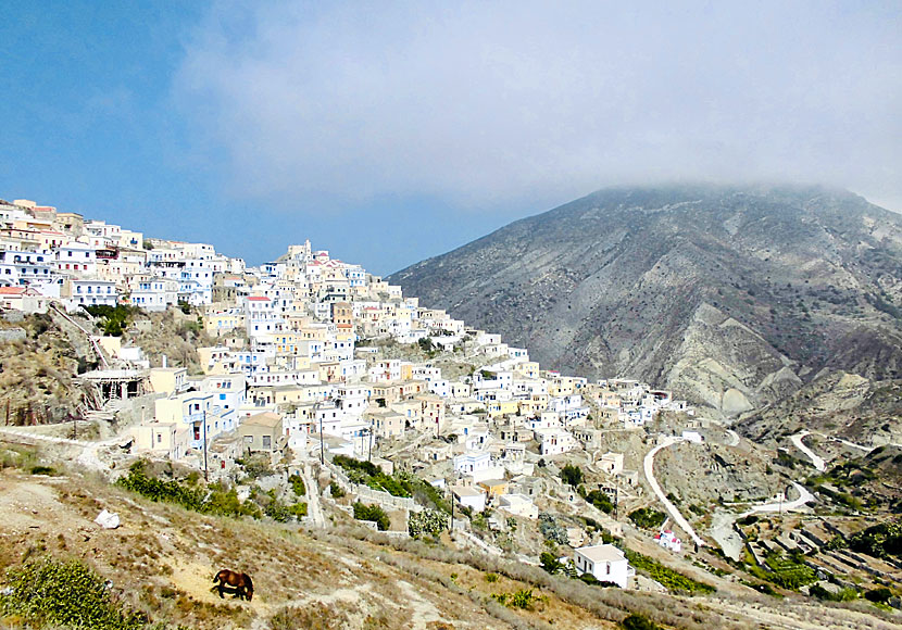 Olympos is one of the many lovely villages in Karpathos.