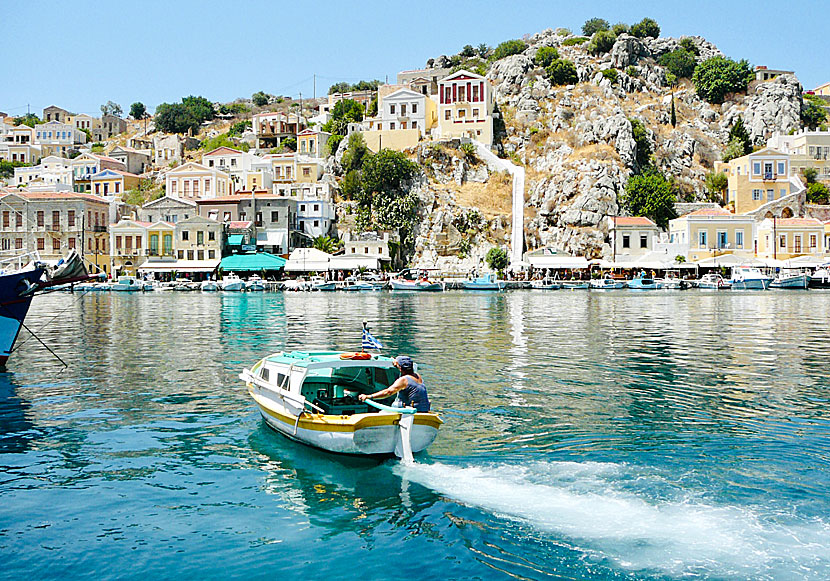If you stay in Rhodes, I can warmly recommend a day trip by boat to beautiful Symi.
