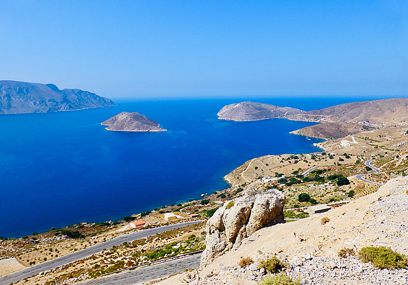 If you want to rent a car or moped at Telendos, you can go over to Kalymnos.