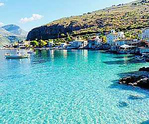 The Greek mainland.