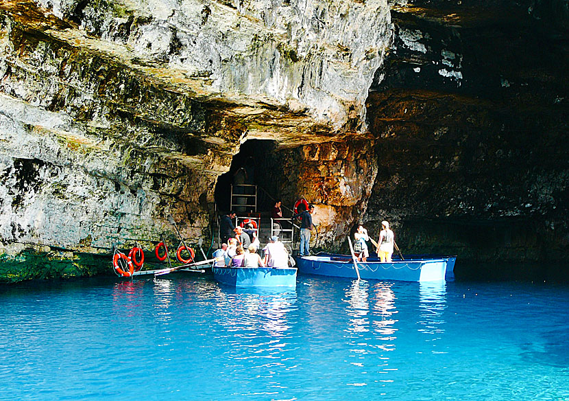 Melissani lake is a must when you are in Kefalonia.