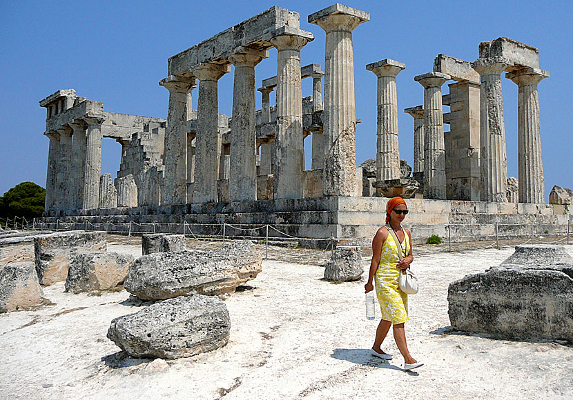 Temple of Aphaia in Aegina.