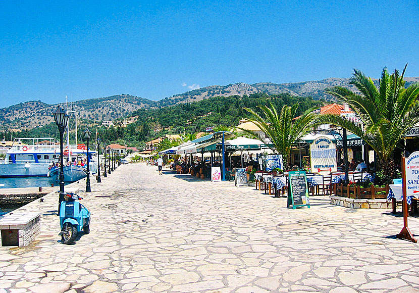 Along the harbour promenade in Sivota are many good taverns and restaurants.